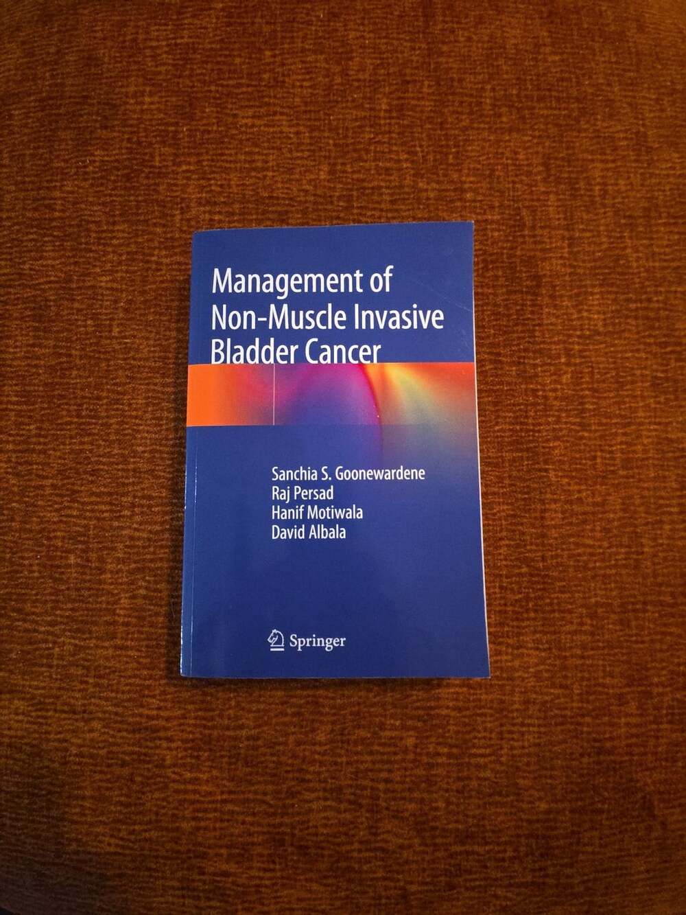 Management of Non-Muscle Invasive Bladder Cancer by Sanchia S. Goonewardene